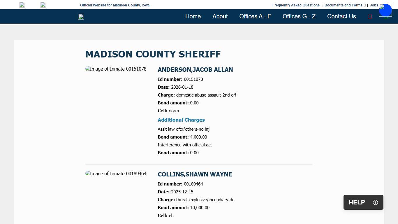 Sheriff's Office Madison County, Iowa 2 - Madison County Iowa